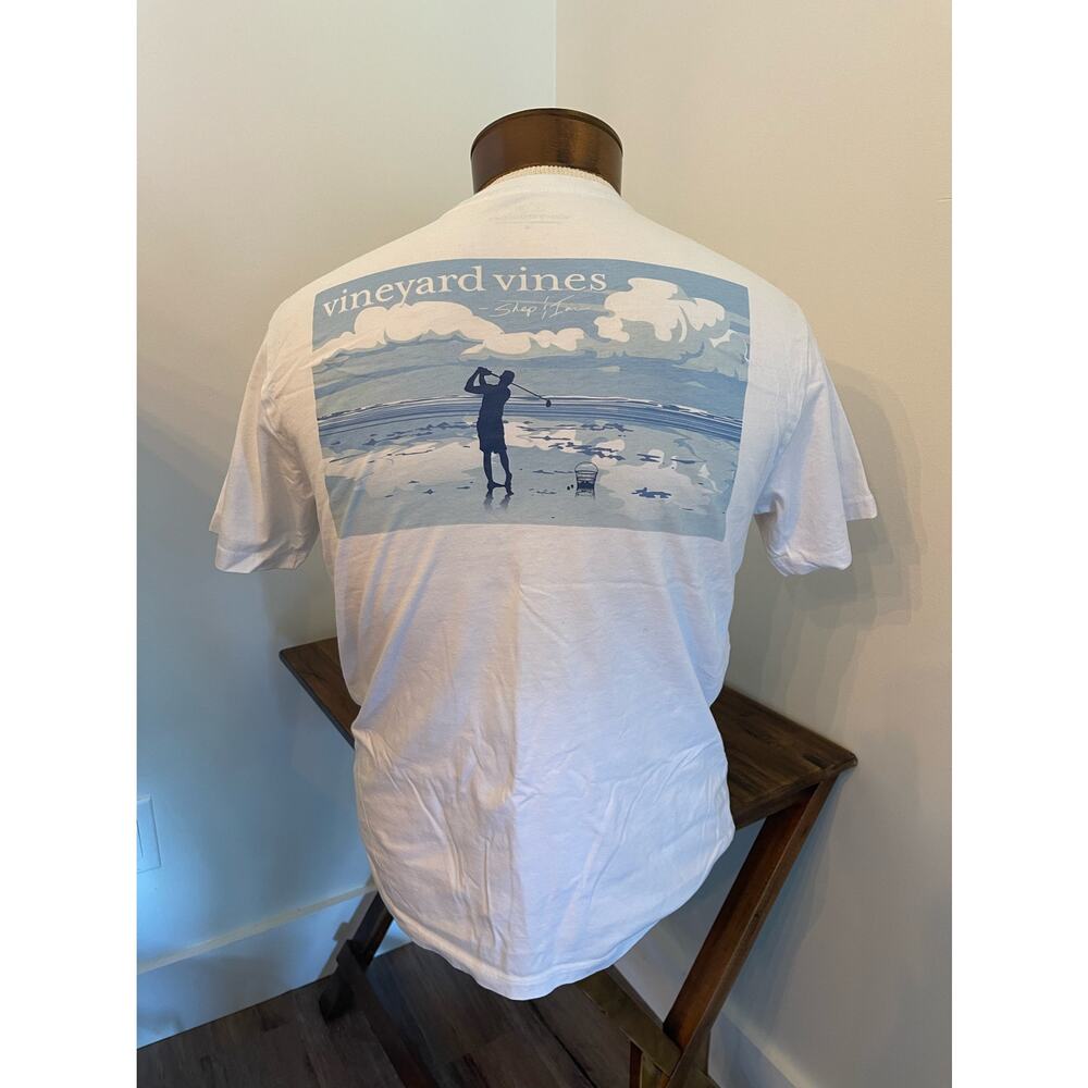Men's Vineyard Vines Shep & Ian Short Sleeve Shirt Size Small - Picture 3 of 4